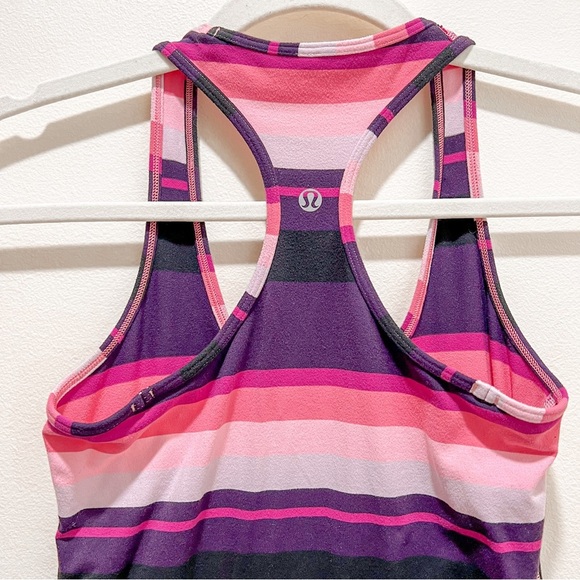 Lululemon Striped Cool Racerback Tank - Picture 4 of 7